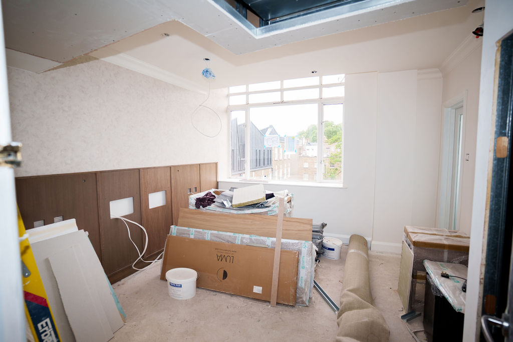 Before renovation — Bedroom